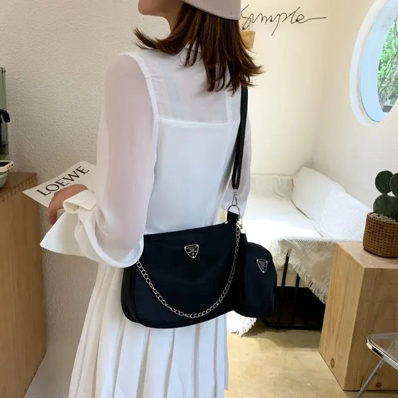 A-ALF-017210-ZH Women's Crossbody Bag Casual Nylon