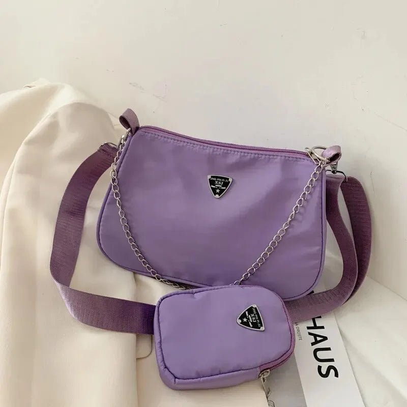 A-ALF-017210-ZH Women's Crossbody Bag Casual Nylon