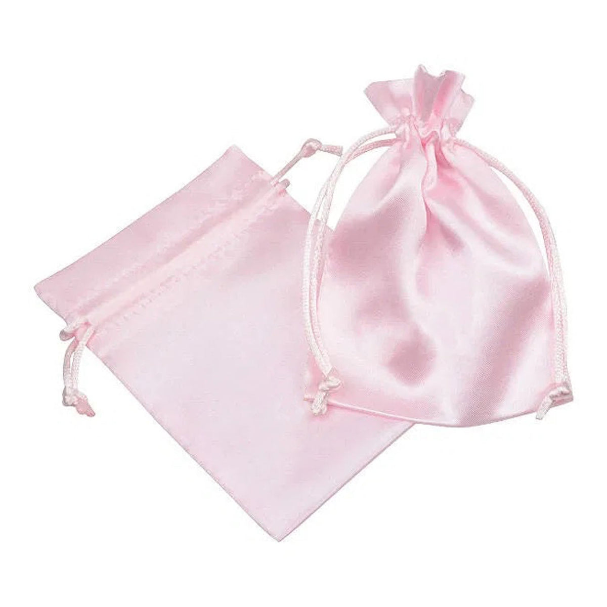 Ornament Satinbeutel - Rosa