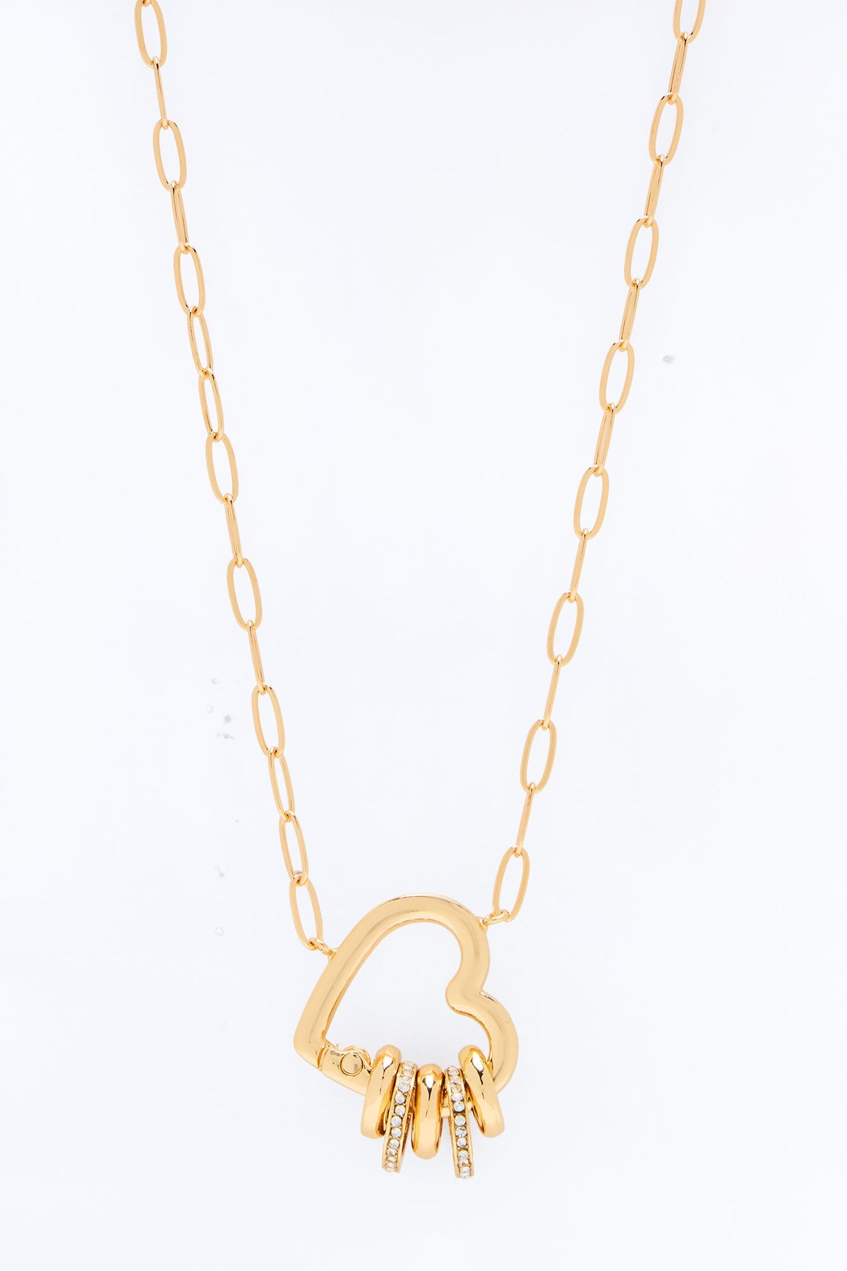Lover Girl Pendant Necklace - Gold