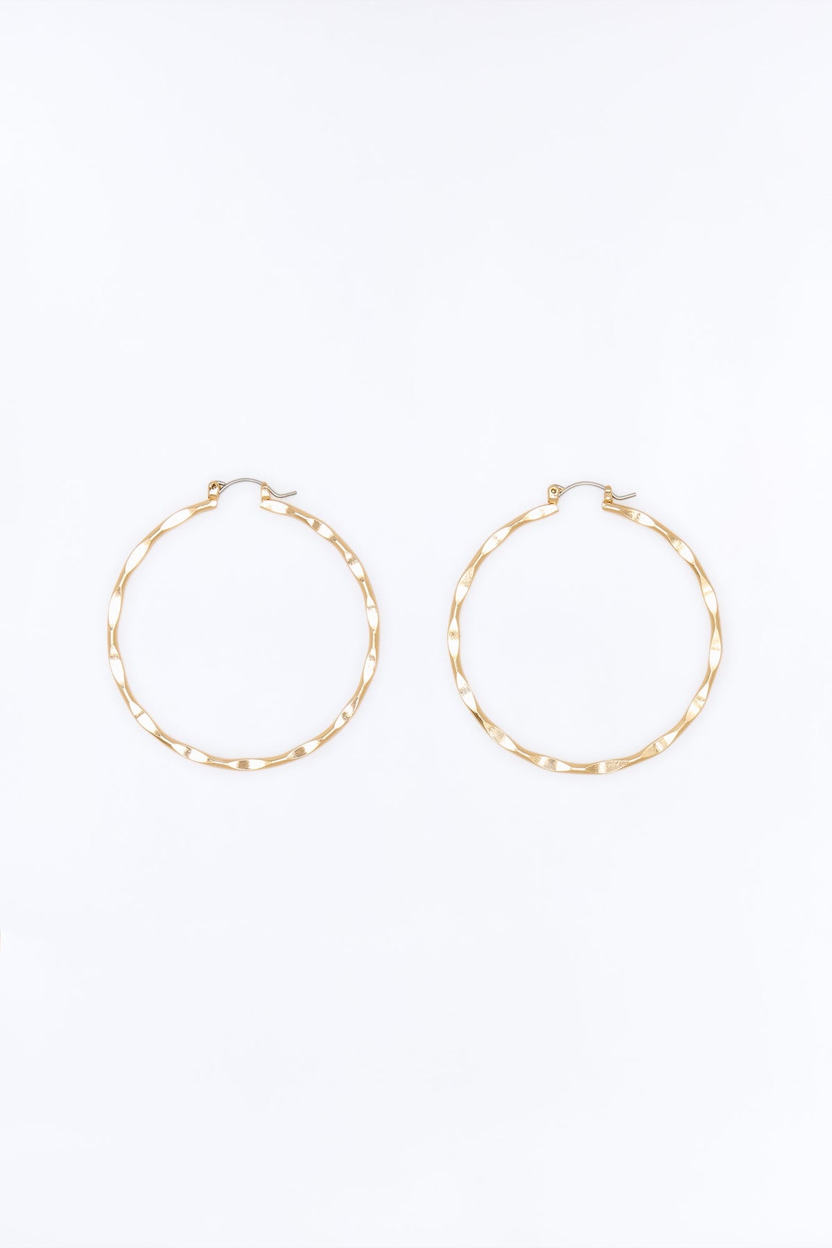That's Cute Hoop Earrings - Gold