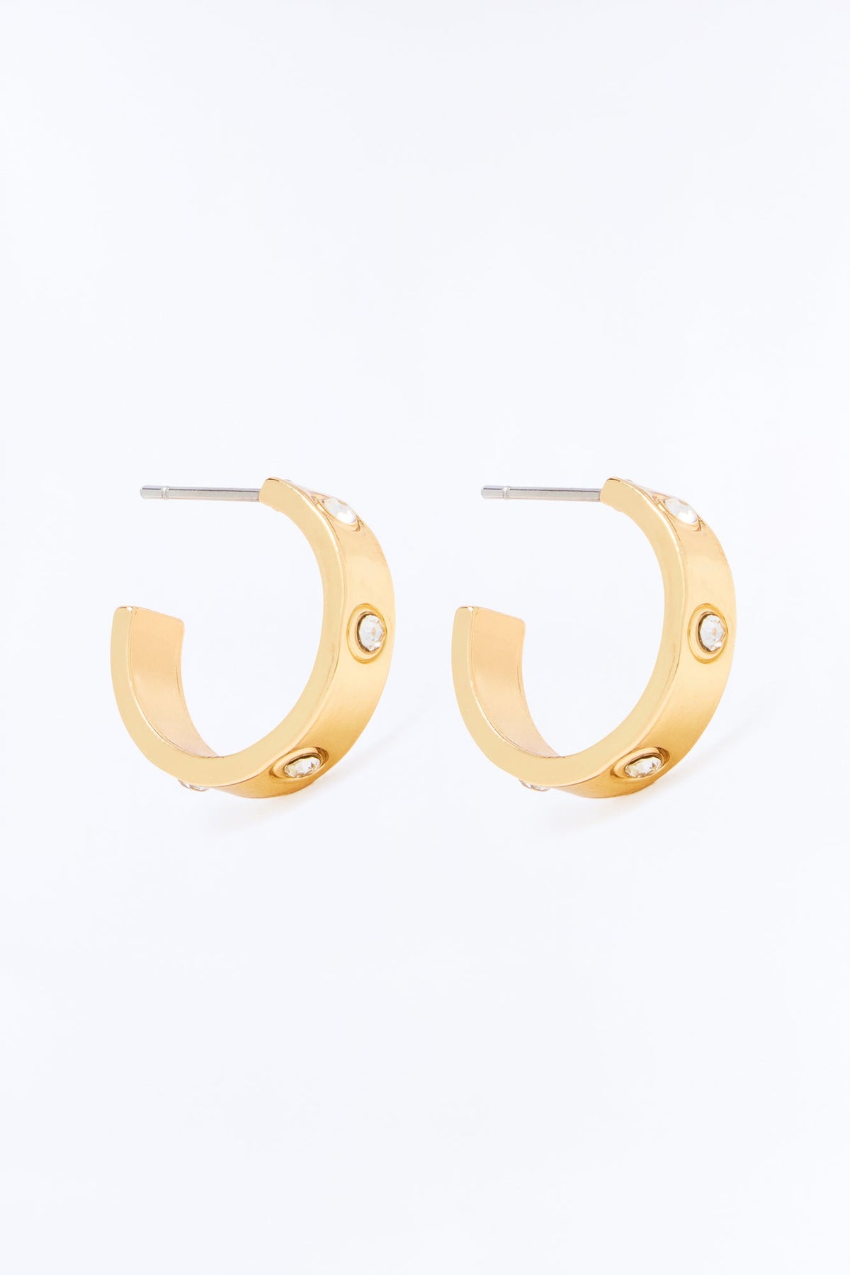 Forever Mine Hoop Earrings - Gold