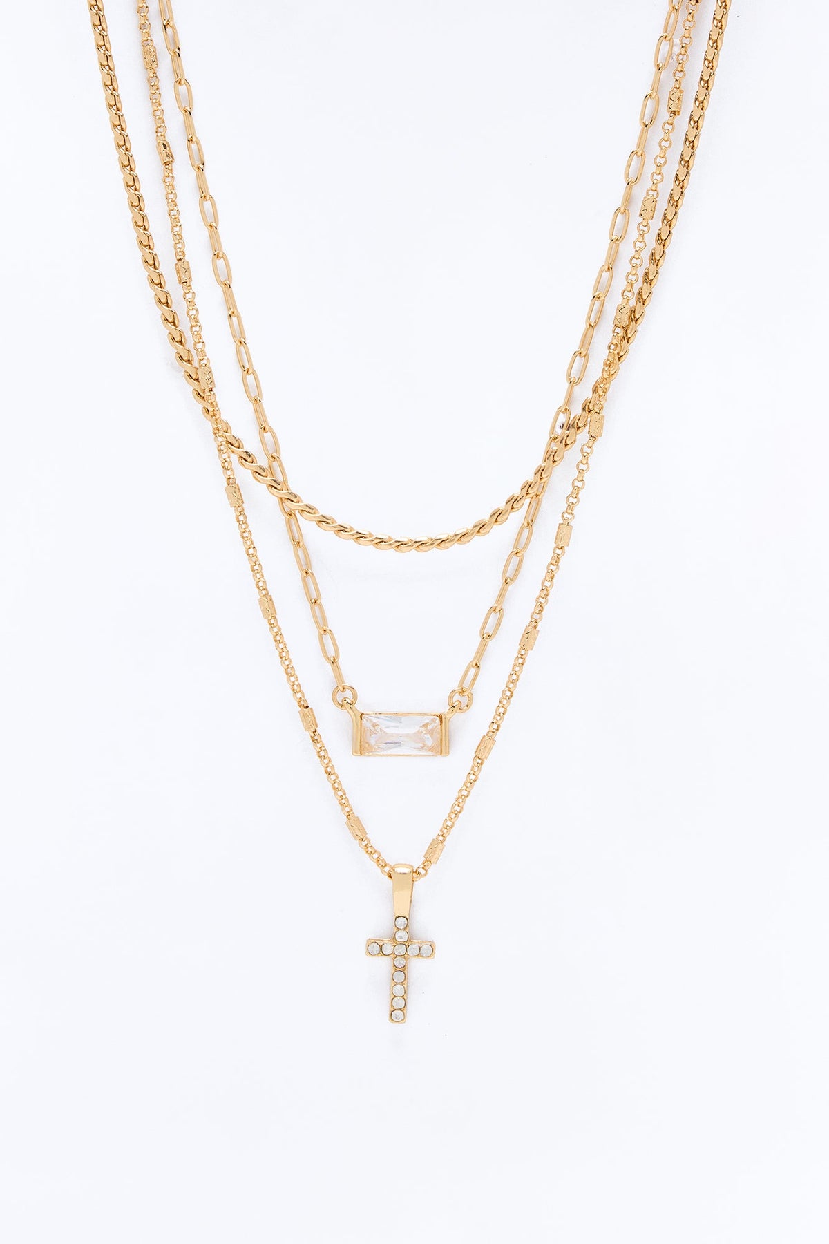 Grace Layered Necklace - Gold