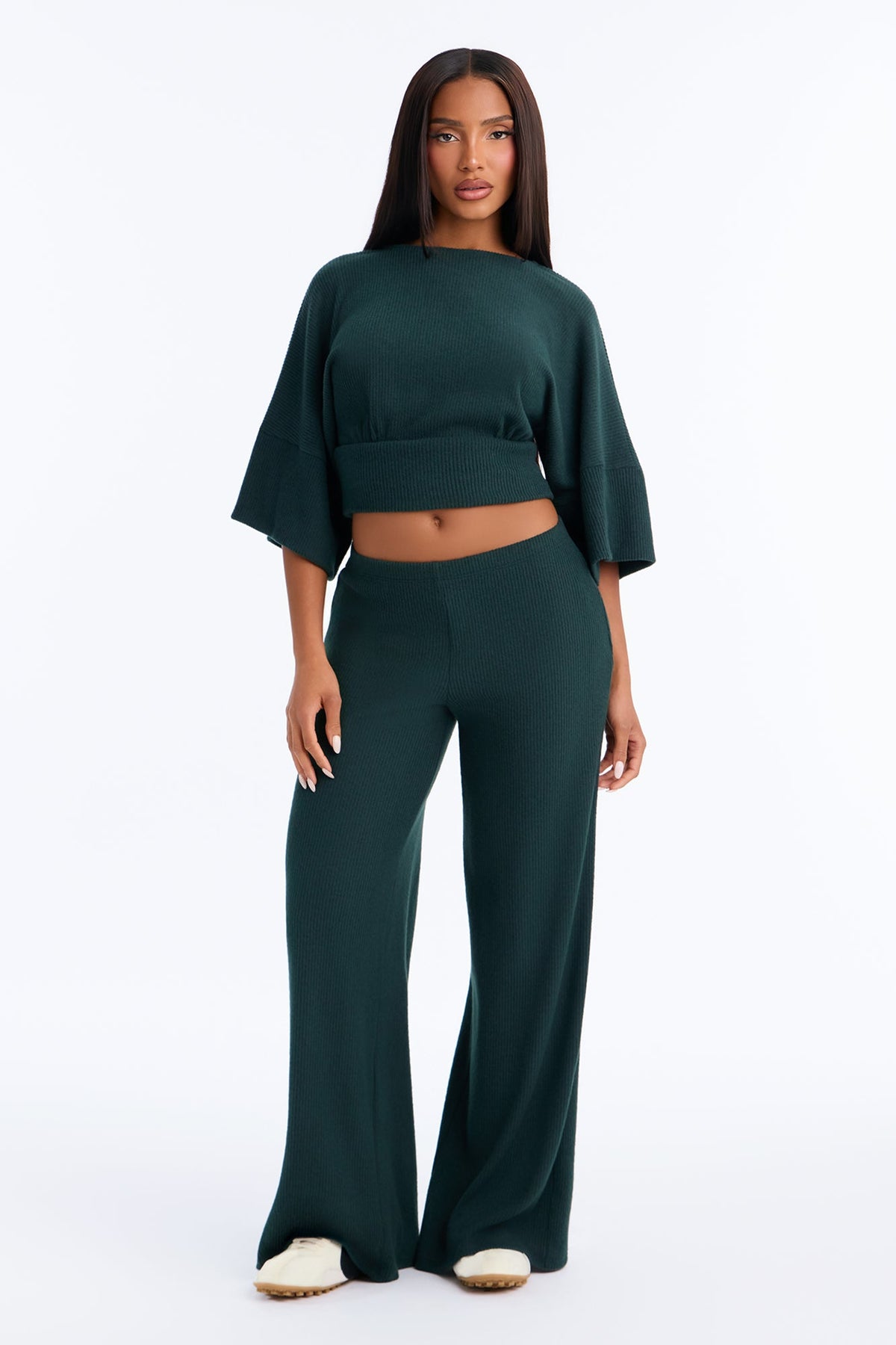 Trina Thermal Pant Set - Hunter