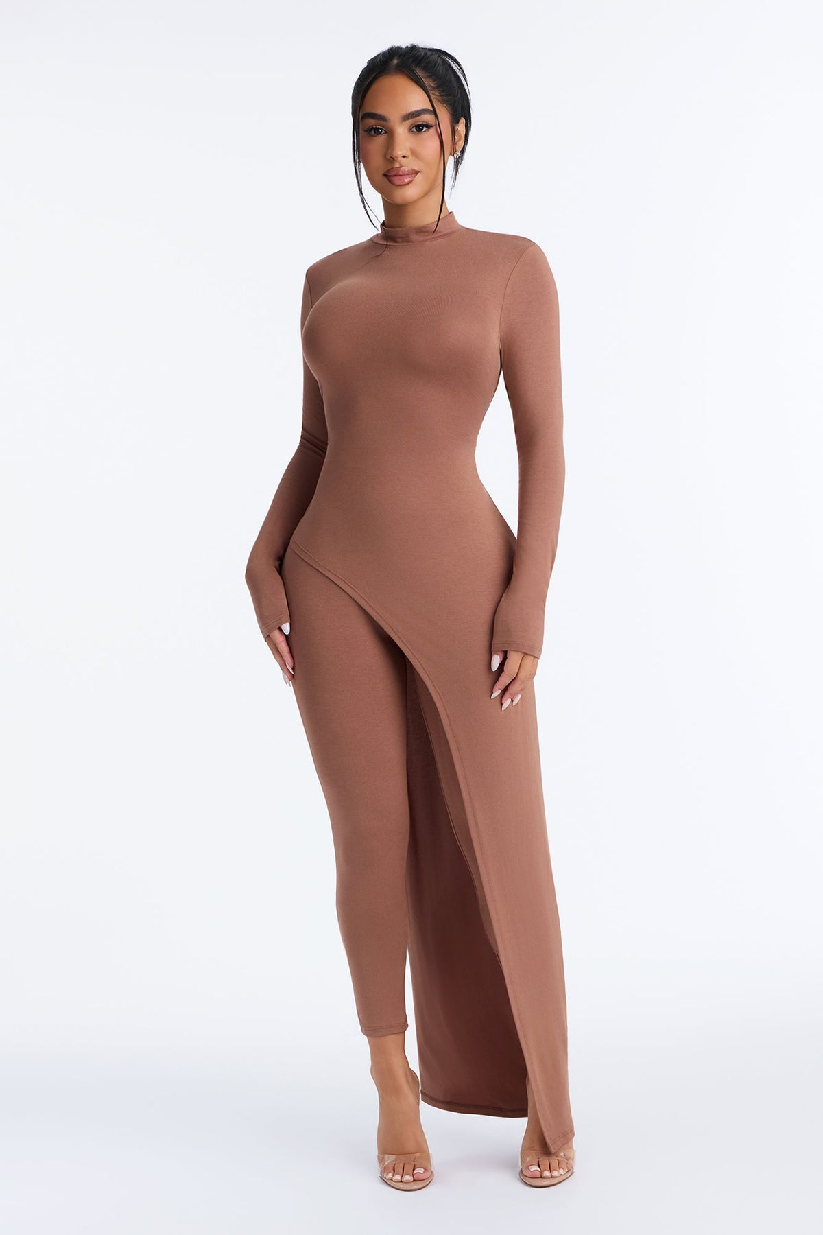 Loretta Tunic Legging Set - Mocha