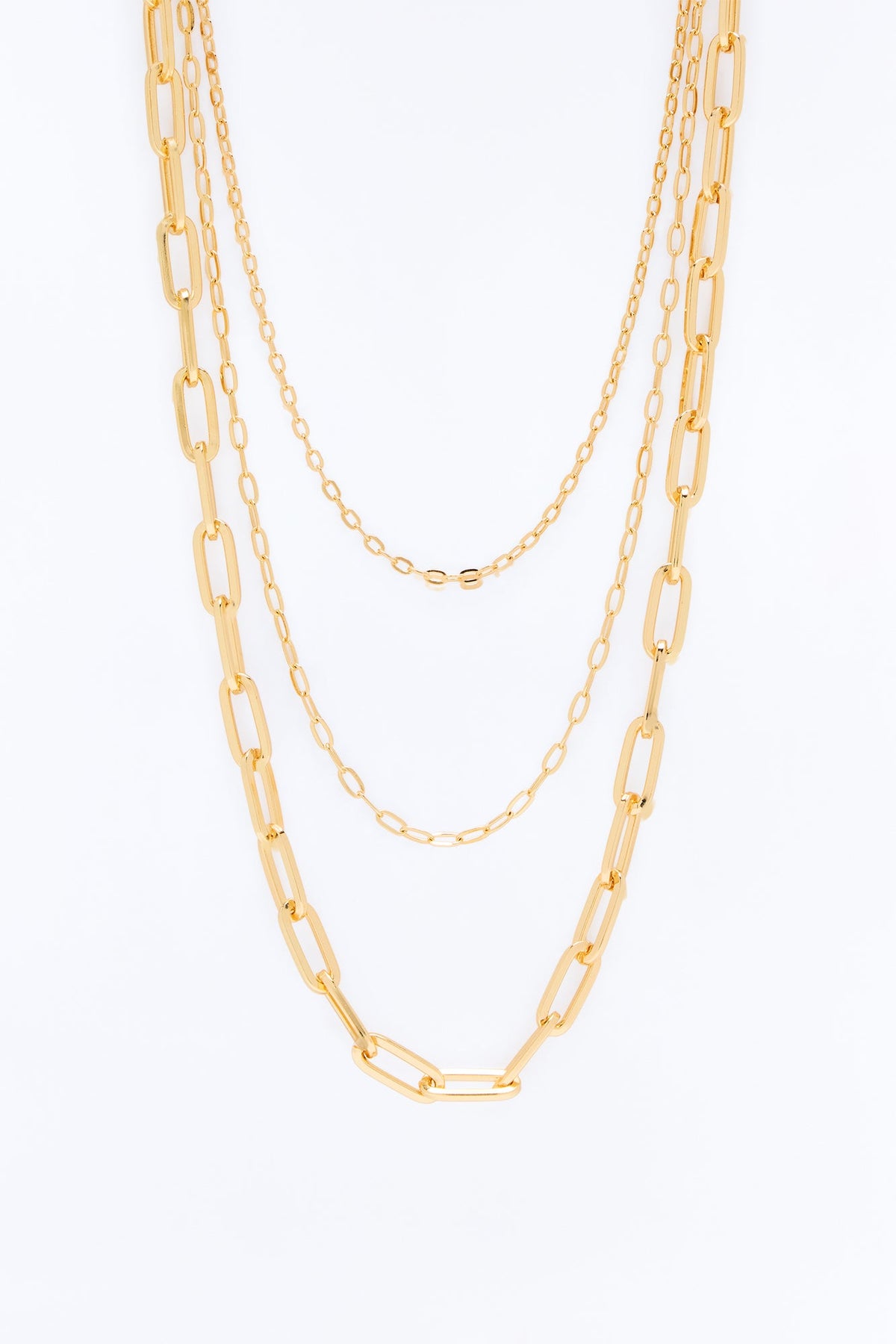 It Girl Layered Necklace - Gold
