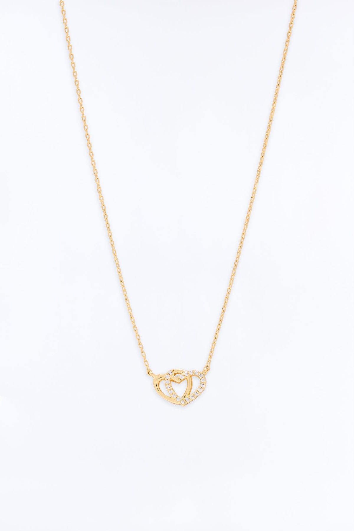 Forever Yours Pendant Necklace - Gold