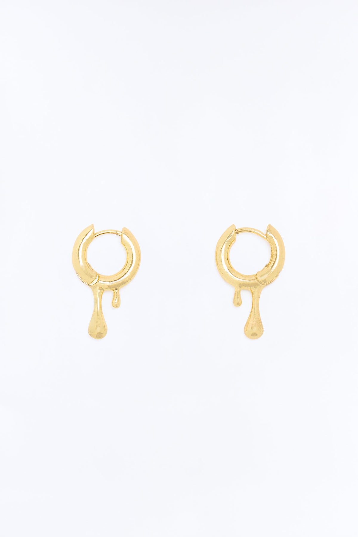 Melt With You Huggie Hoop Earrings - Gold