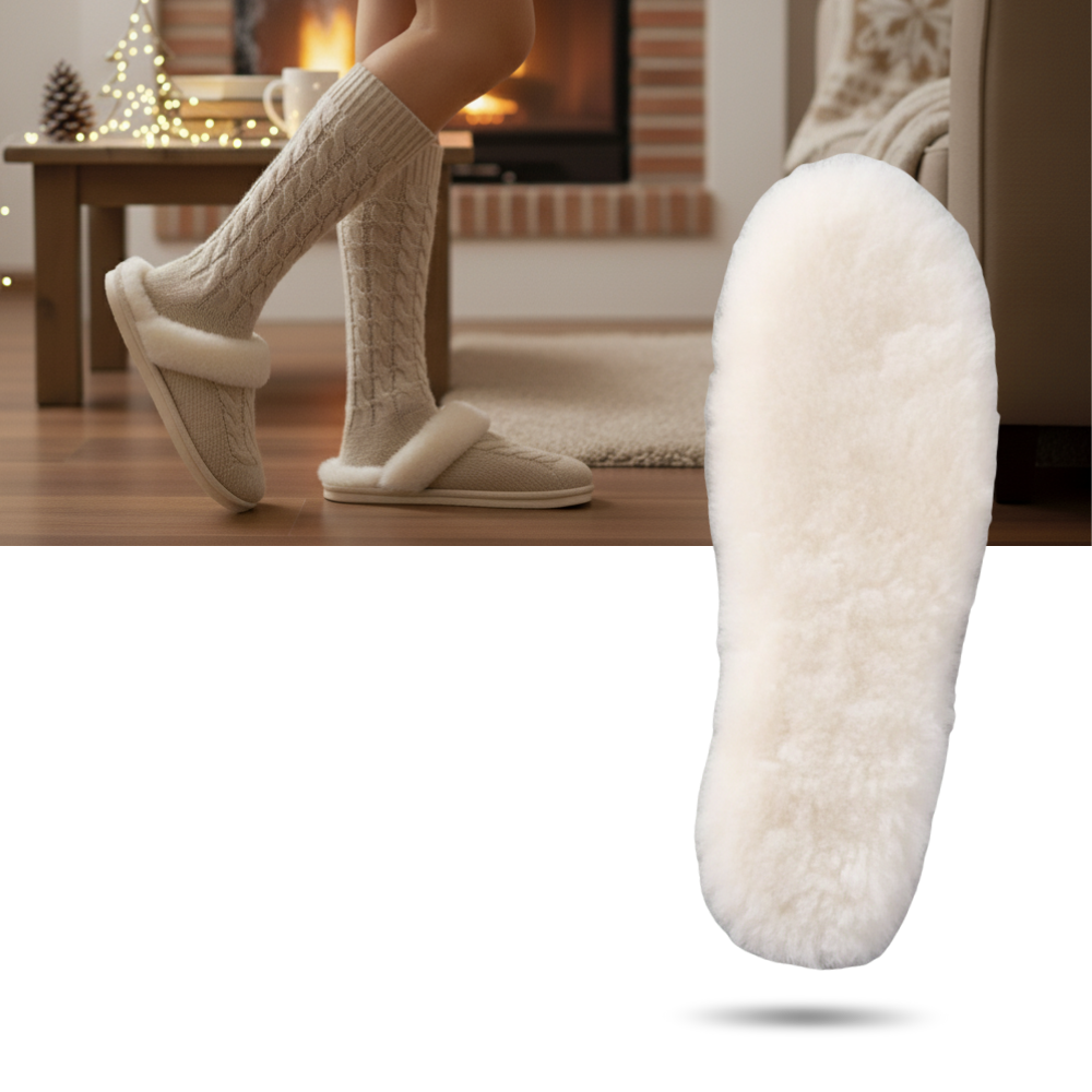 Wool Cloud Warm Shoe Inserts